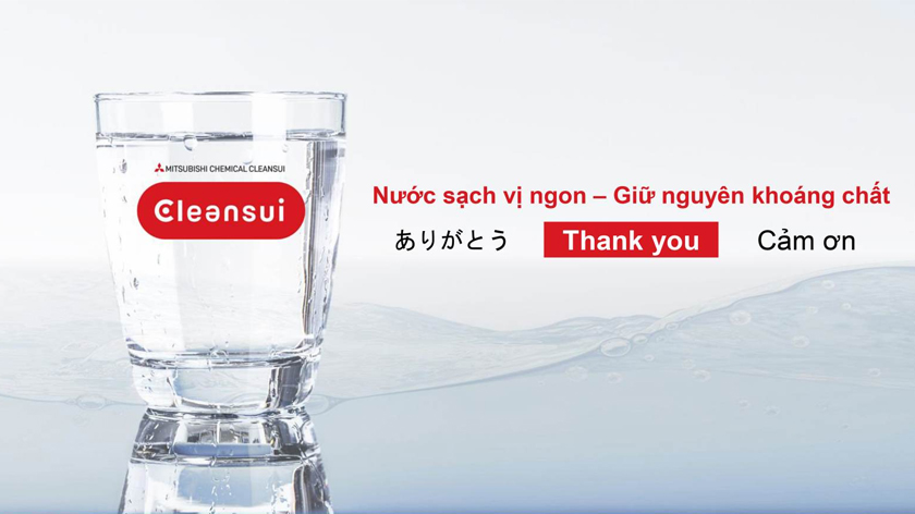 Vì sao nên mua máy lọc nước dưới bồn rửa Mitsubishi Nhật Bản