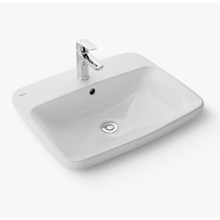 Chậu lavabo dương vành INAX L-2398V (L-2398VFC)