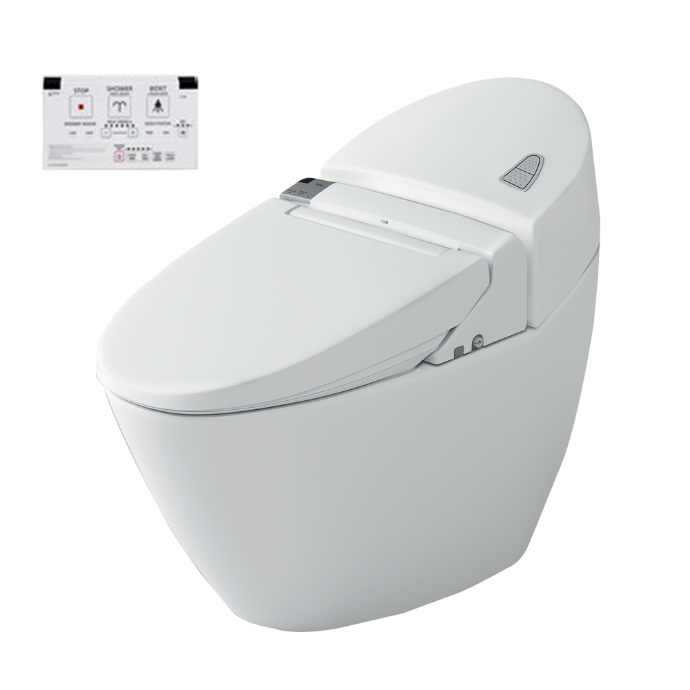 Bồn cầu 1 khối nắp điện tử INAX AC-2700 + CW-KA22AVN