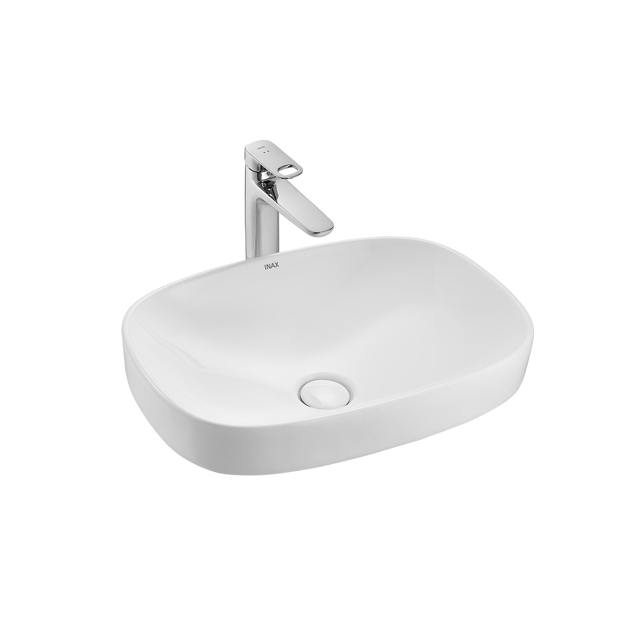 Chậu rửa lavabo đặt bàn INAX AL-642V men Aqua Ceramic
