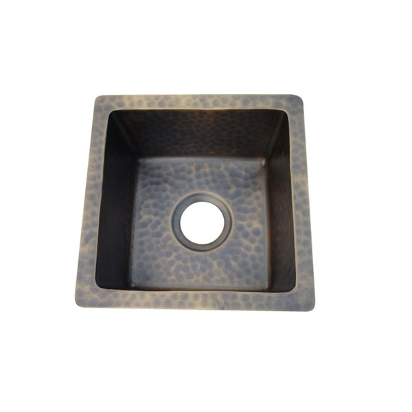 Chậu lavabo đặt bàn Kanly bằng đồng BCS157