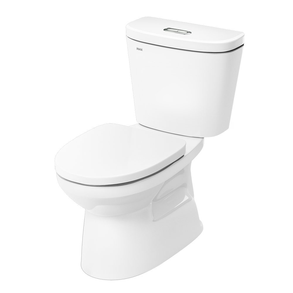 Bồn cầu 2 khối INAX C-306VAN (C306VAN) nắp đóng êm