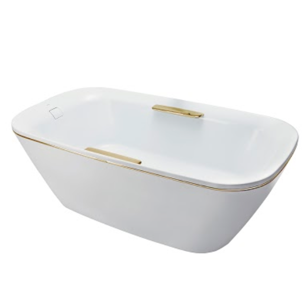 Bồn tắm đặt sàn TOTO PJY1886HPWMGE#GW GALALATO 1m8 tay vịn