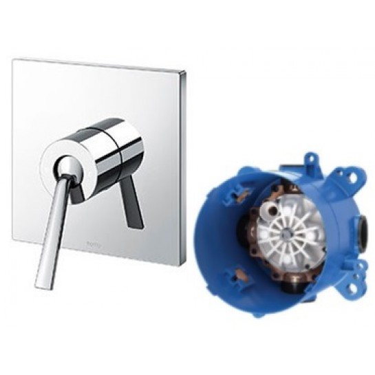 Van gật gù điều chỉnh nóng lạnh TOTO TBP02301BA kèm phụ kiện âm tường TBN01001B