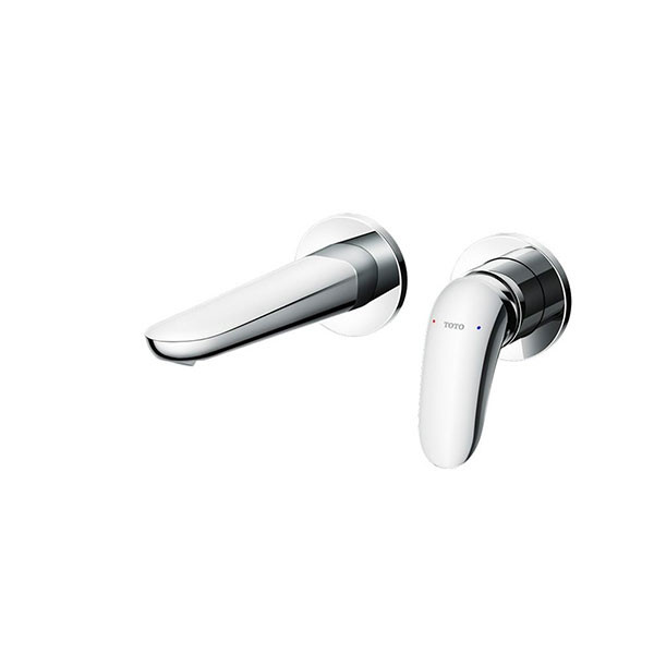 Vòi lavabo nóng lạnh gắn tường LC TOTO TLS03307B
