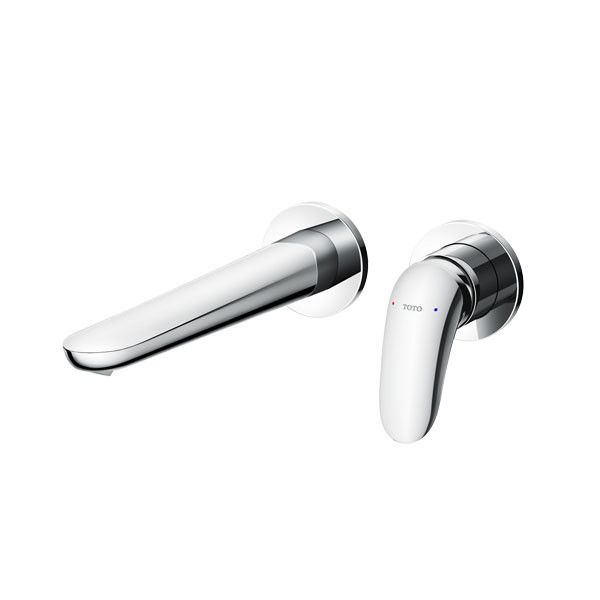 Vòi lavabo nóng lạnh gắn tường LC TOTO TLS03308B